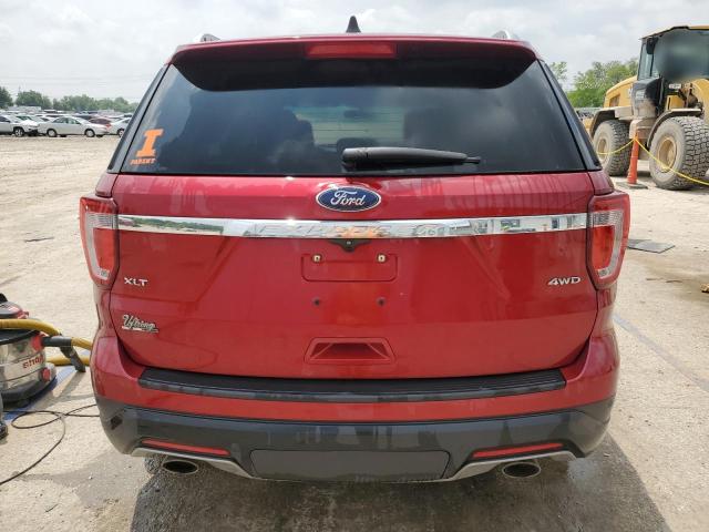  FORD EXPLORER 2018 Red
