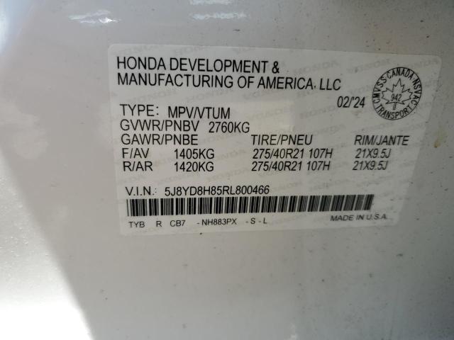 2024 ACURA MDX TYPE S ADVANCE  