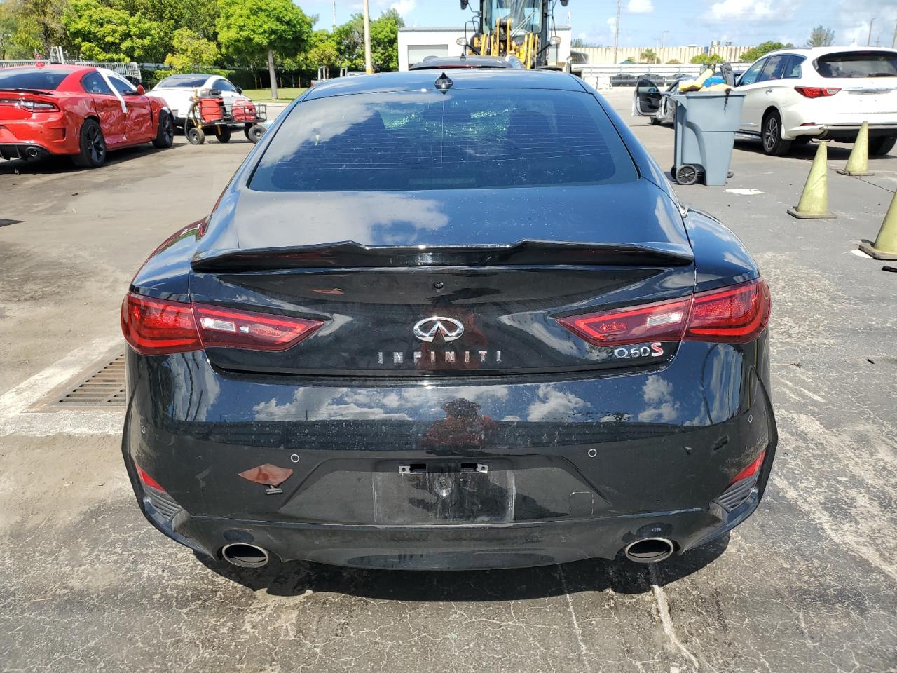 2021 Infiniti Q60 Luxe VIN: JN1EV7KK9MM410263 Lot: 61547105