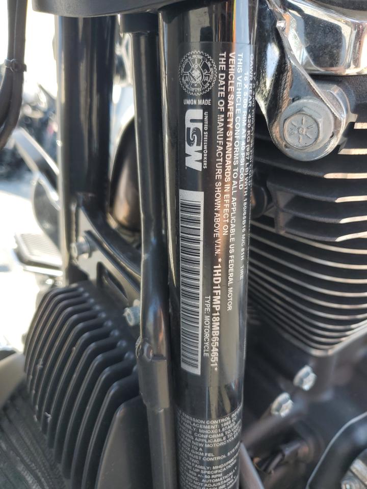 2021 Harley-Davidson Flhtp VIN: 1HD1FMP18MB654651 Lot: 62578335