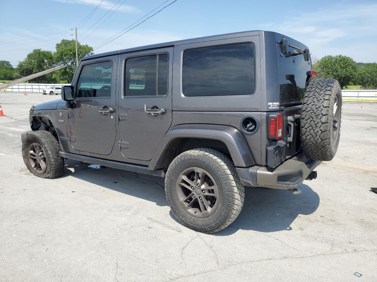 JEEP WRANGLER 2016 VIN 1C4BJWEG6GL212733 zdjęcie 2