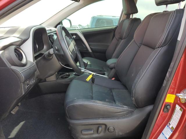  TOYOTA RAV4 2017 Czerwony