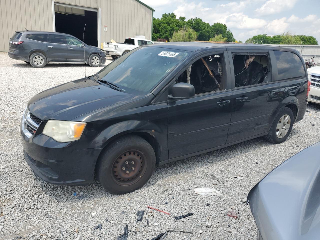 2012 Dodge Grand Caravan Se იყიდება Lawrenceburg-ში, KY - Burn