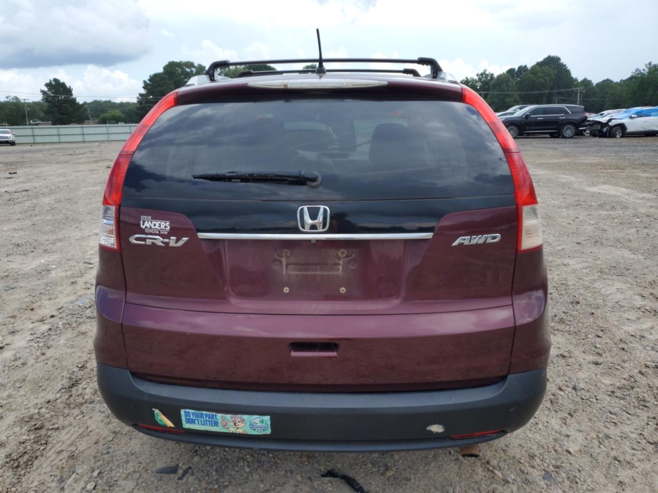 2013 Honda Cr-V Ex VIN: 5J6RM4H52DL054045 Lot: 62550625