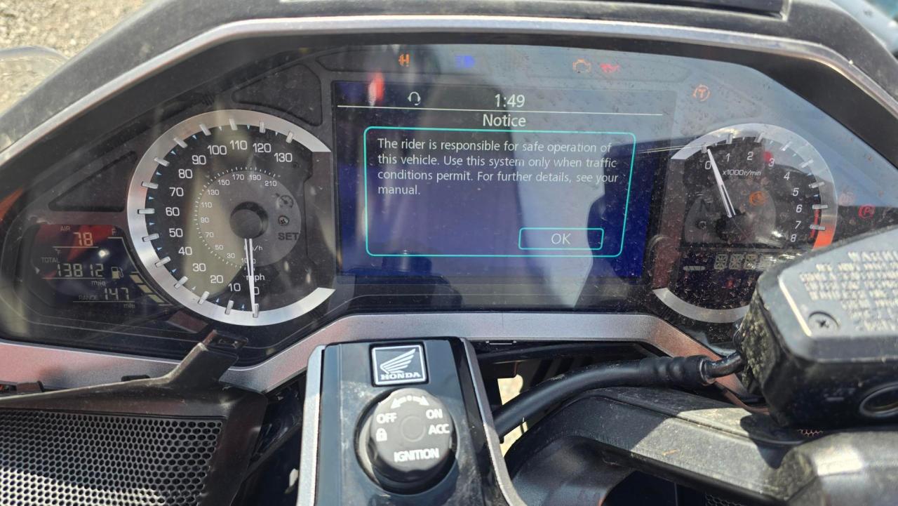 2019 Honda Gl1800 D VIN: JH2SC7956KK100612 Lot: 61976475