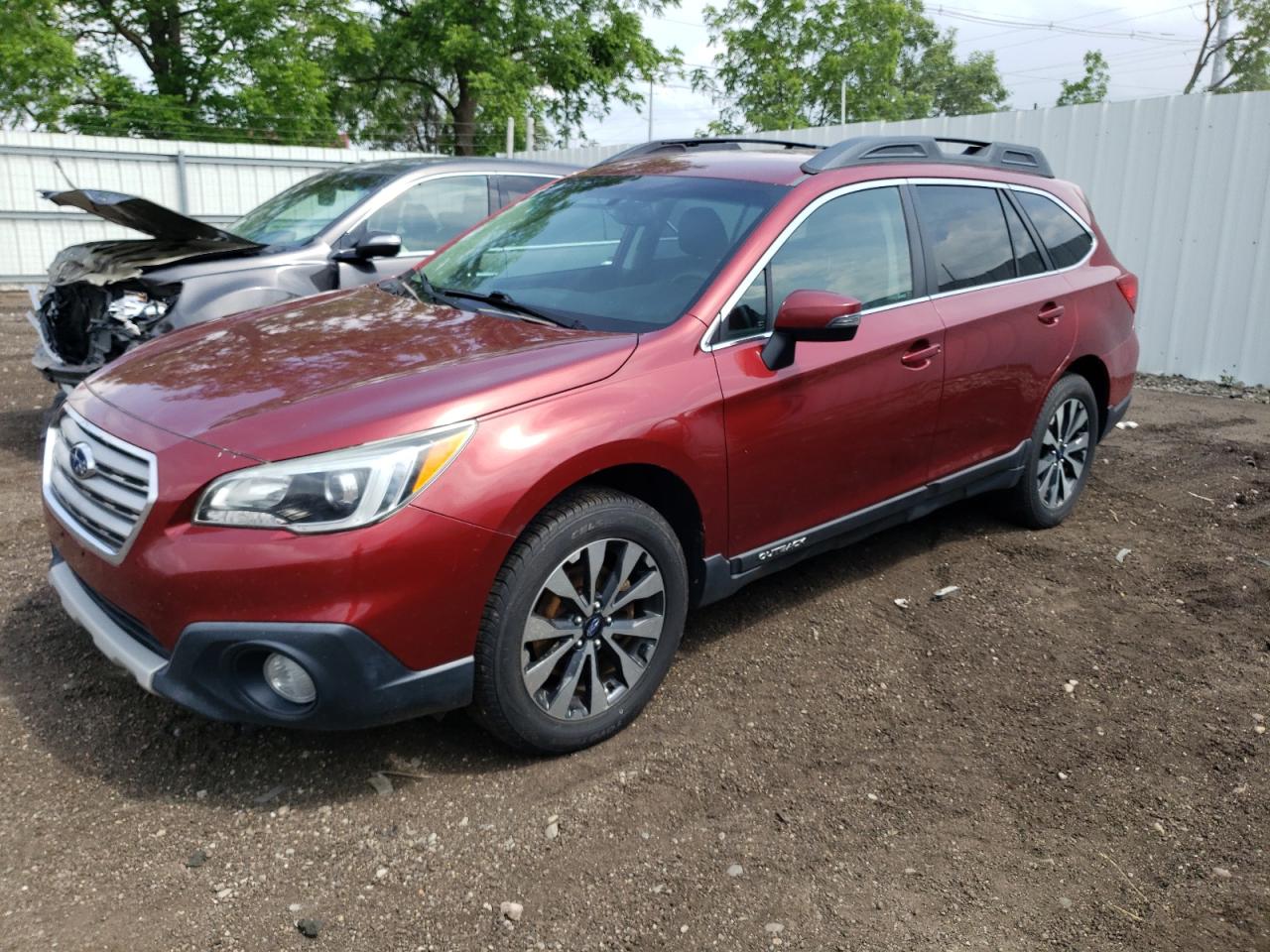 2015 Subaru Outback 2.5I Limited იყიდება Lansing-ში, MI - Rear End