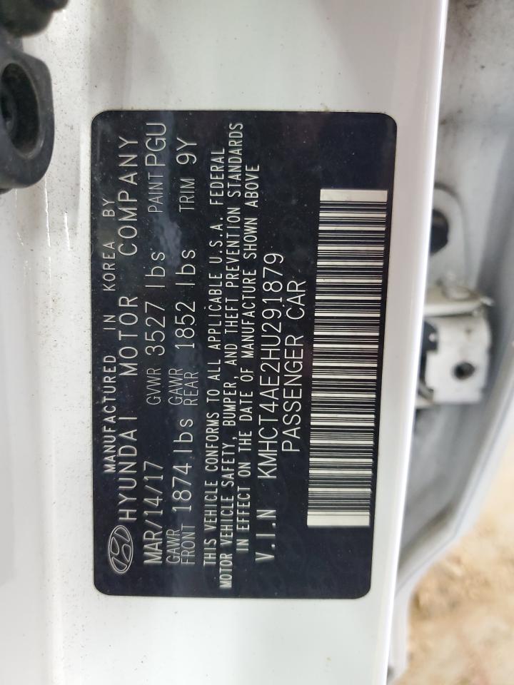 HYUNDAI ACCENT 2017 VIN KMHCT4AE2HU291879 фото 12