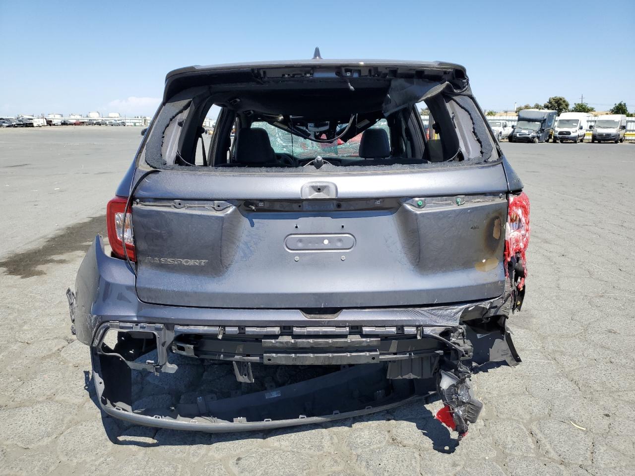 2019 Honda Passport Exl VIN: 5FNYF7H57KB008191 Lot: 61985565