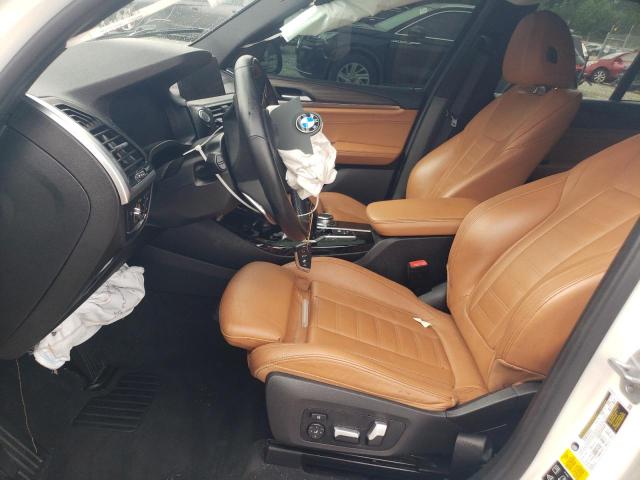  BMW X3 2021 Белы