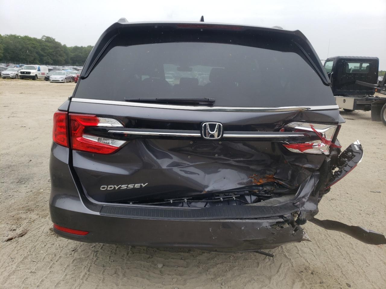 2022 Honda Odyssey Exl VIN: 5FNRL6H76NB063910 Lot: 59208005
