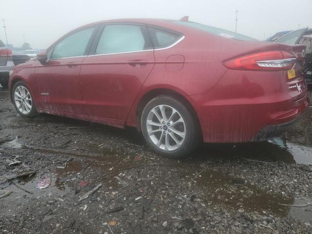  FORD FUSION 2019 Czerwony