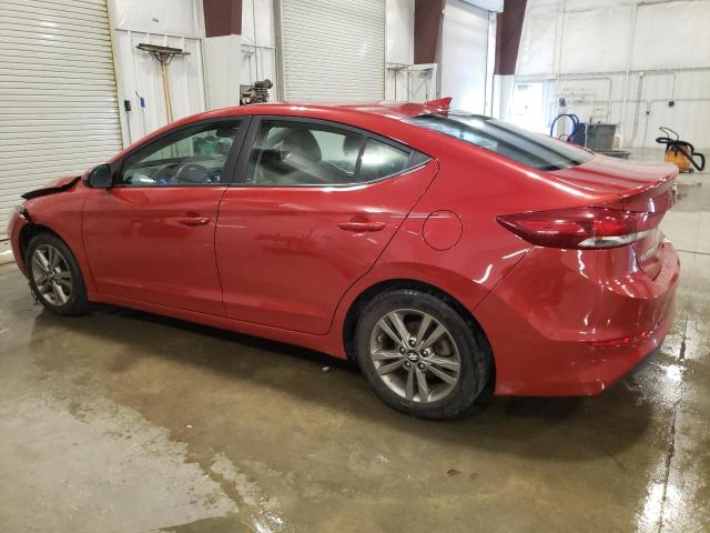  HYUNDAI ELANTRA 2018 Red
