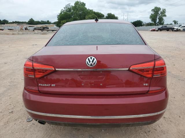 Sedans VOLKSWAGEN PASSAT 2016 Red