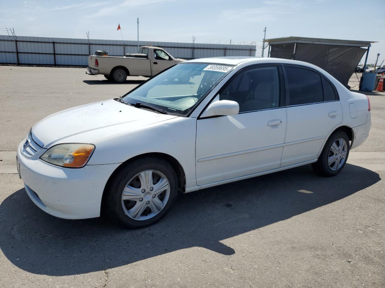 2002 Honda Civic Ex for Sale in Fresno, CA - Side