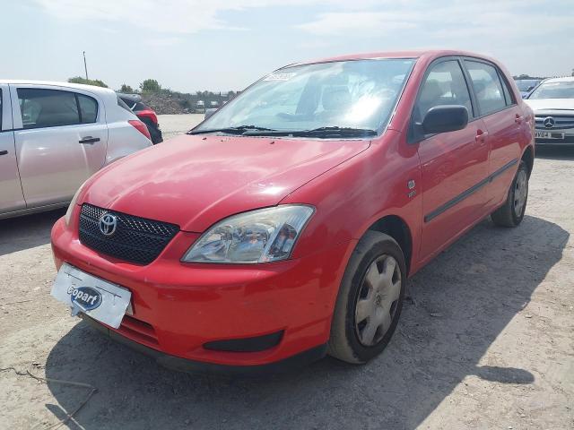 2004 TOYOTA COROLLA T2 for sale at Copart YORK