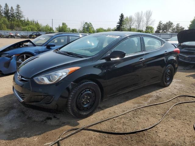 Sedans HYUNDAI ELANTRA 2013 Czarny