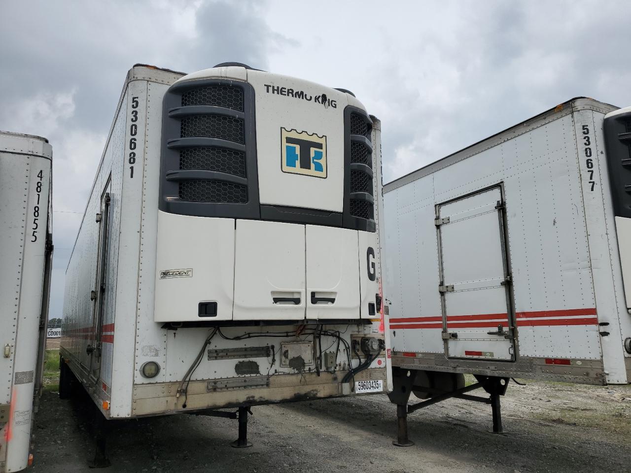 2009 Utility Vs2Ra Refrigerated Van Trailer de vânzare în Cicero, IN - Rear End