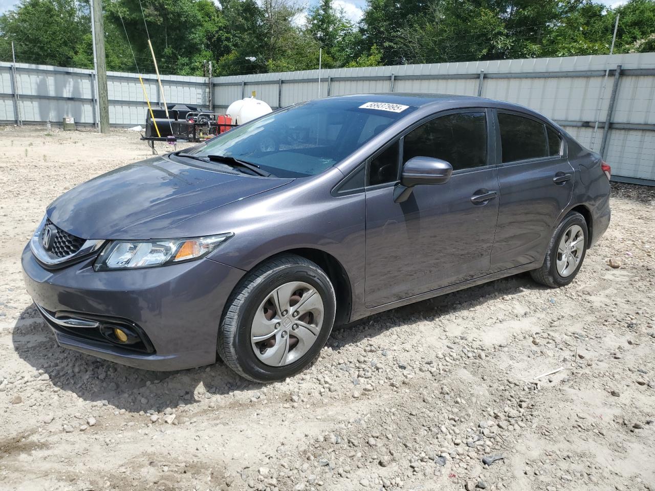 2014 Honda Civic Lx for Sale in Midway, FL - Rear End