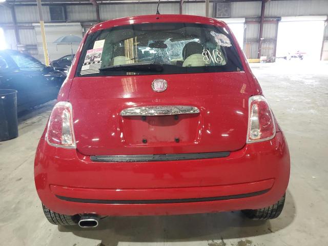  FIAT 500 2015 Czerwony