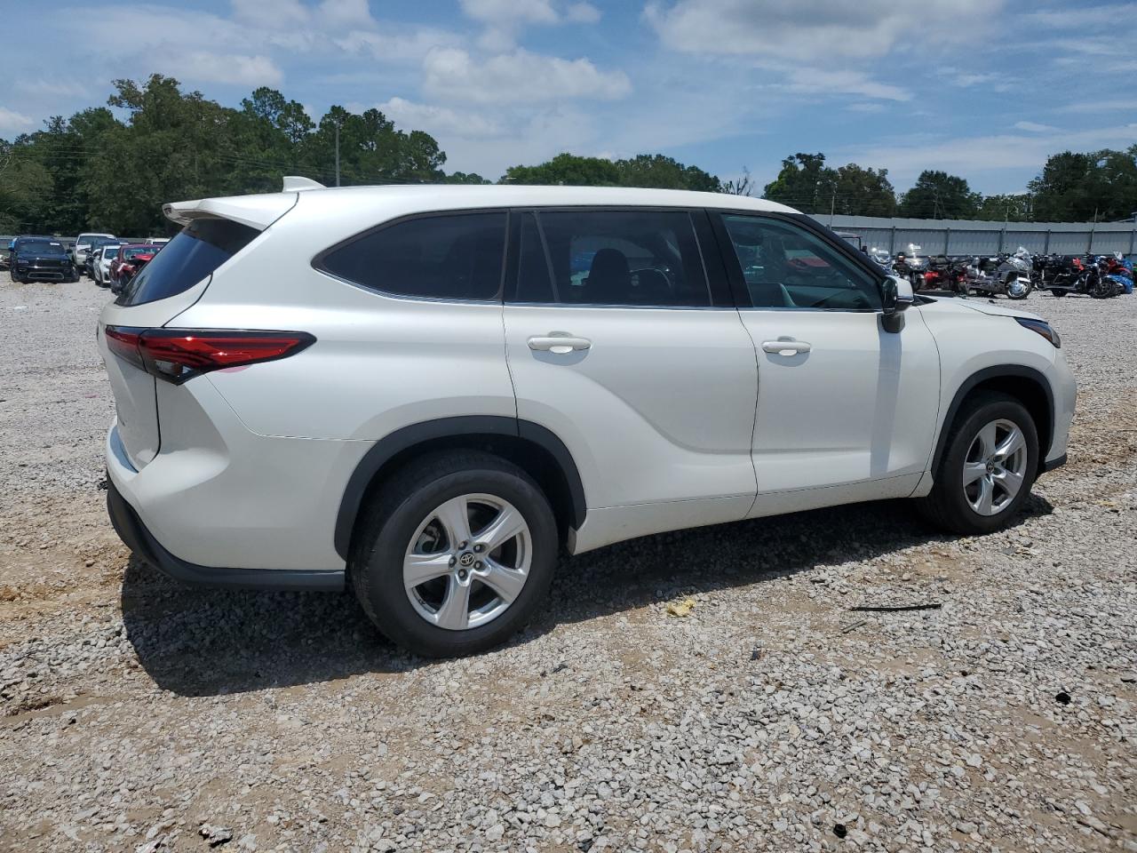 TOYOTA HIGHLANDER 2021 VIN 5TDCZRAH0MS076476 zdjęcie 3