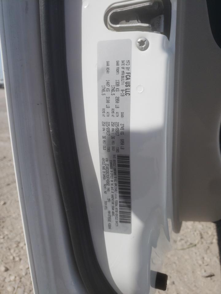 2019 Dodge Grand Caravan Se VIN: 2C4RDGBG7KR745092 Lot: 60847335