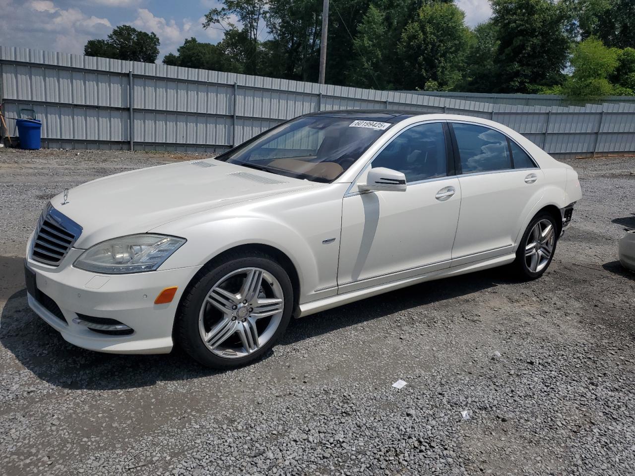 2012 Mercedes-Benz S 550 4Matic იყიდება Gastonia-ში, NC - Rear End