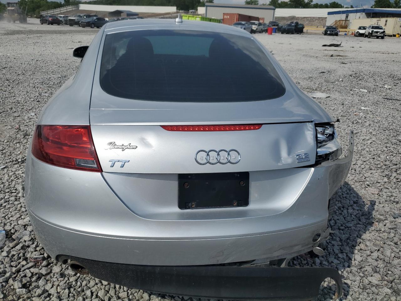 2008 Audi Tt 3.2 Quattro VIN: TRUDD38J381037205 Lot: 60452465