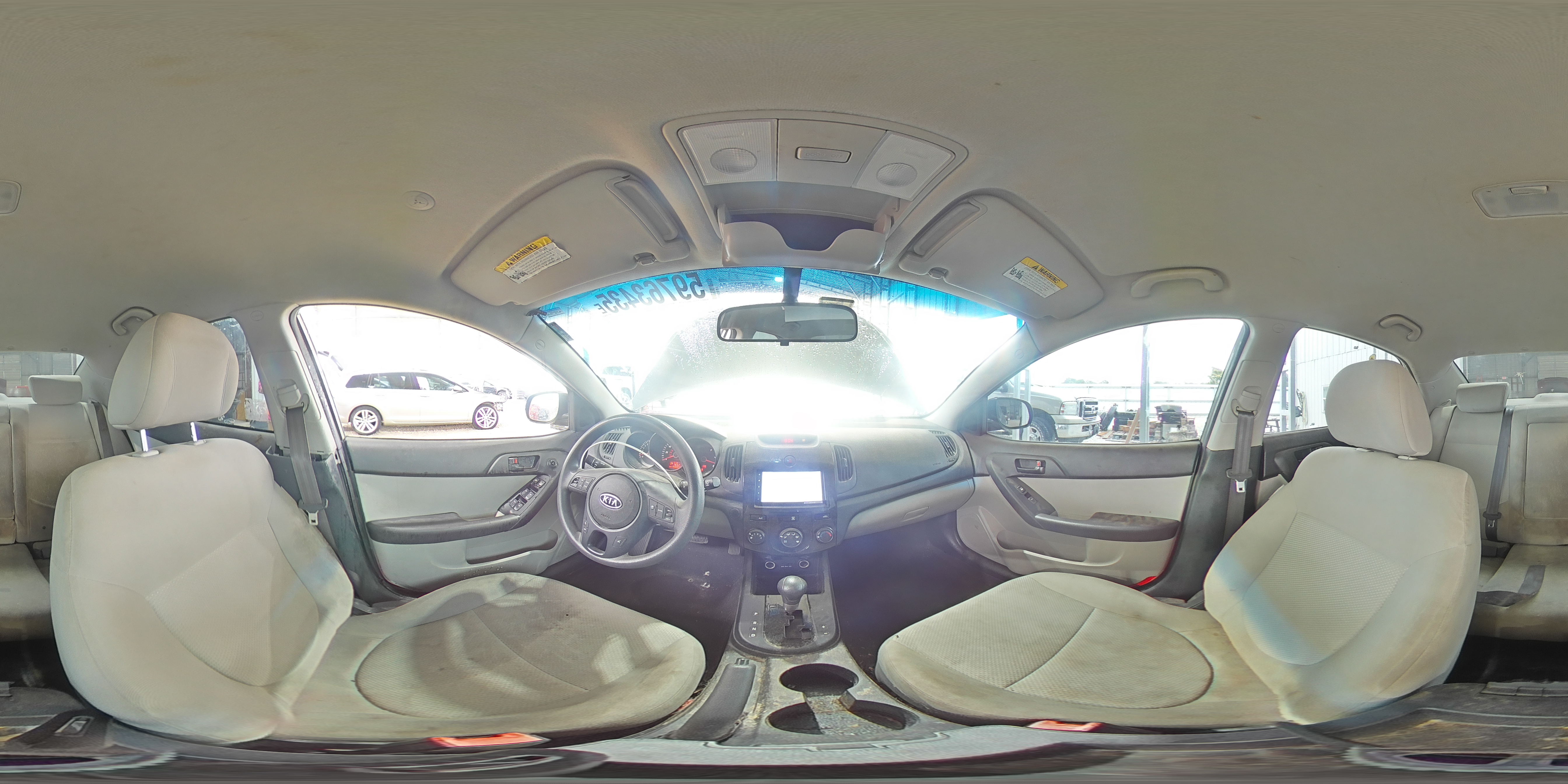 2010 Kia Forte Ex VIN: KNAFU4A2XA5062559 Lot: 59763435