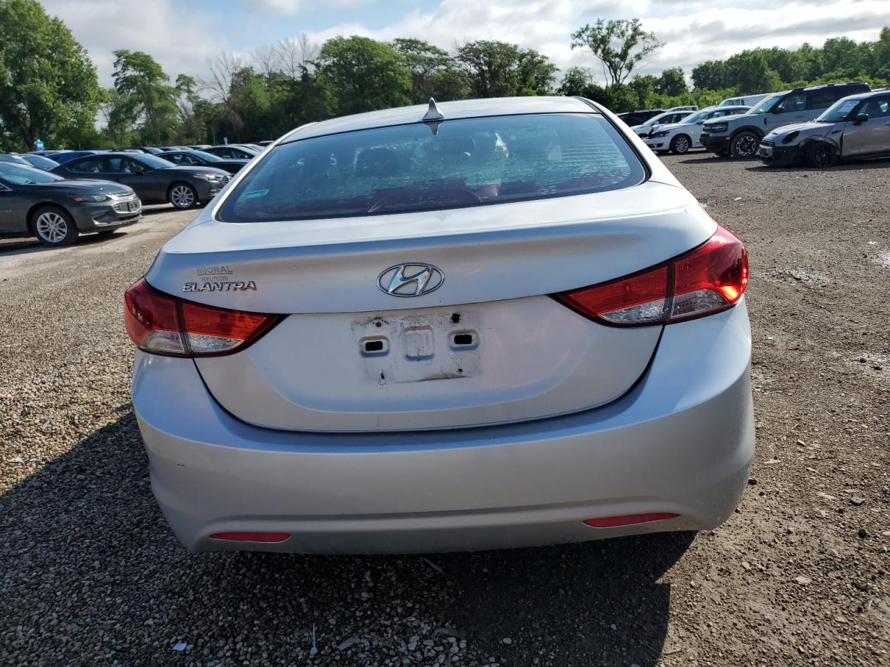 2013 Hyundai Elantra Gls VIN: KMHDH4AE7DU862458 Lot: 62595975