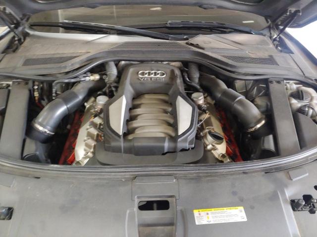 Sedans AUDI A8 2012 Srebrny