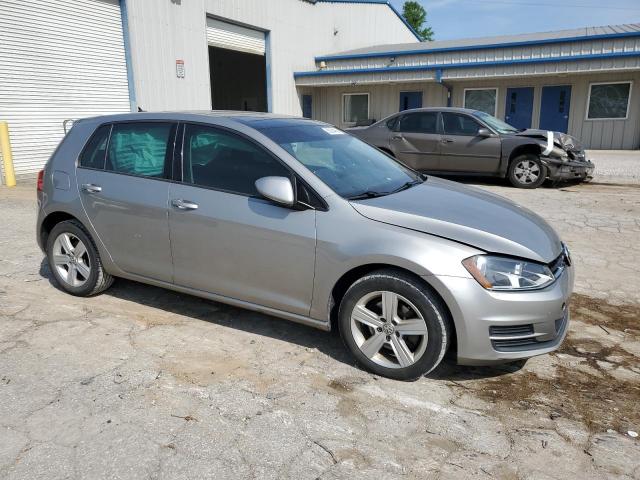 Hatchbacks VOLKSWAGEN GOLF 2017 Srebrny