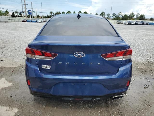  HYUNDAI SONATA 2018 Синий