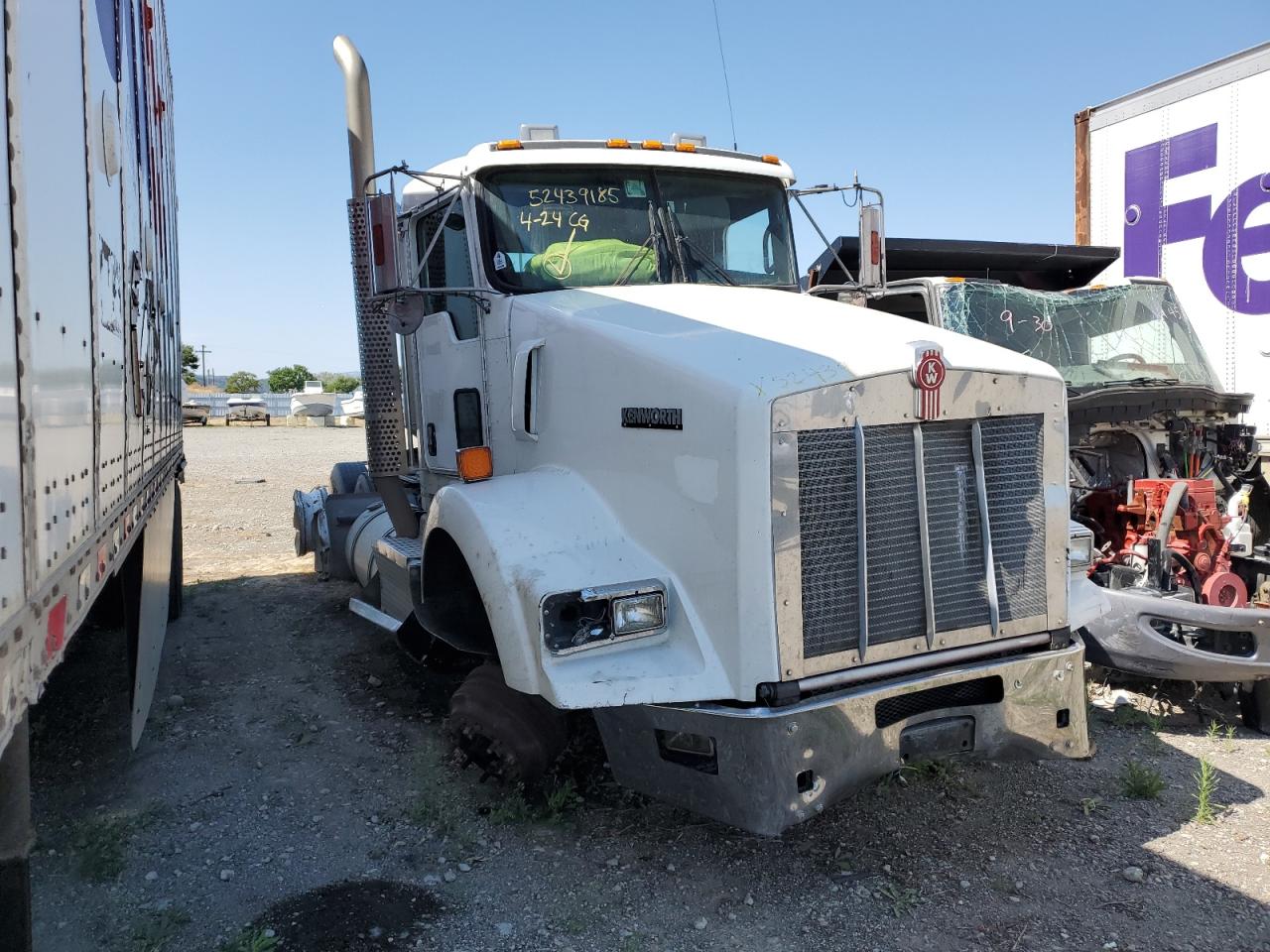 2013 Kenworth Construction T800 იყიდება Martinez-ში, CA - All Over