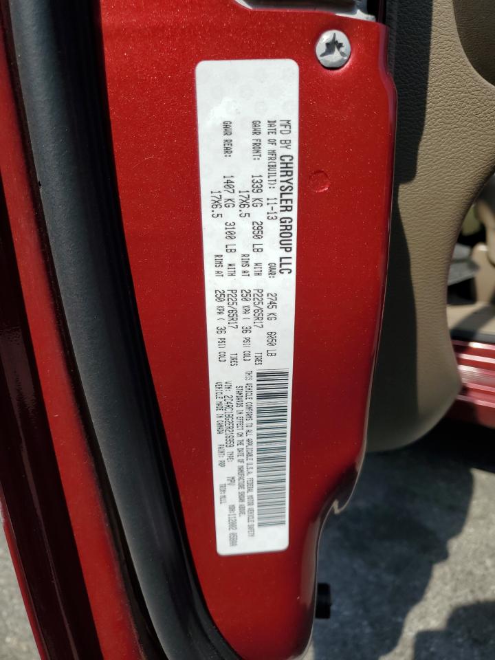 2014 Chrysler Town & Country Touring VIN: 2C4RC1BG2ER216959 Lot: 61417605