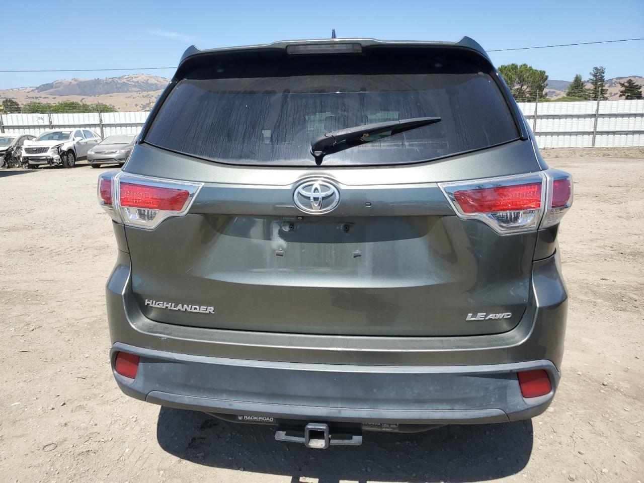 TOYOTA HIGHLANDER 2015 VIN 5TDBKRFHXFS103274 фото 6