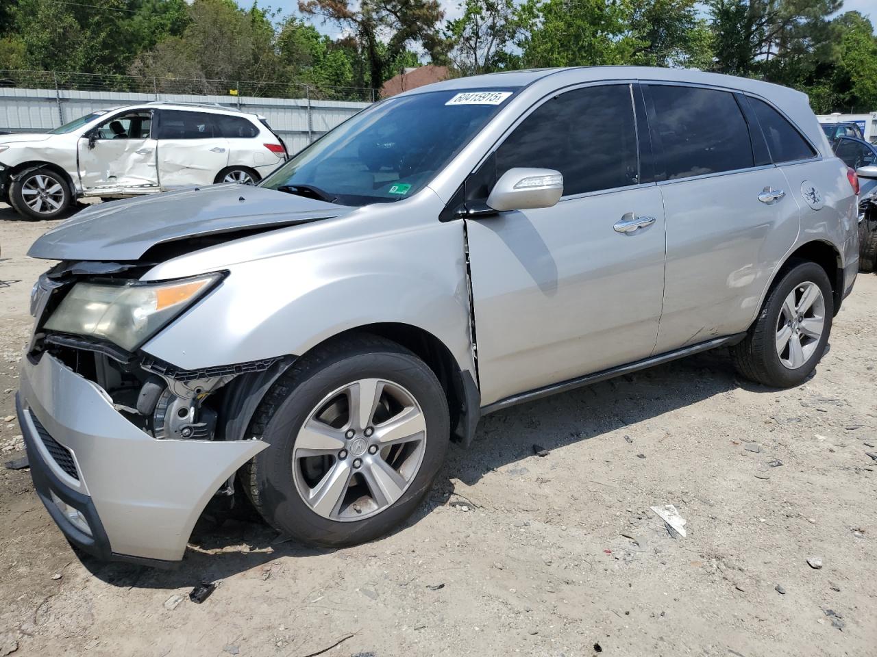 2013 Acura Mdx Technology for Sale in Hampton, VA - Front End