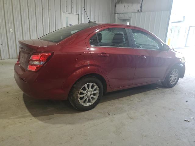 Седаны CHEVROLET SONIC 2017 Красный