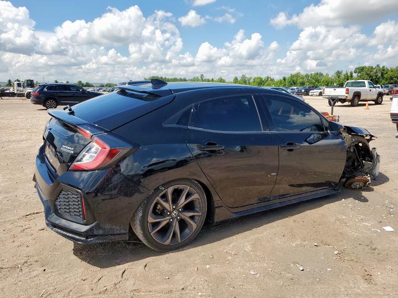  HONDA CIVIC 2018 Черный