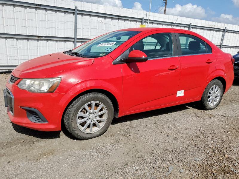 Sedans CHEVROLET SONIC 2017 Red