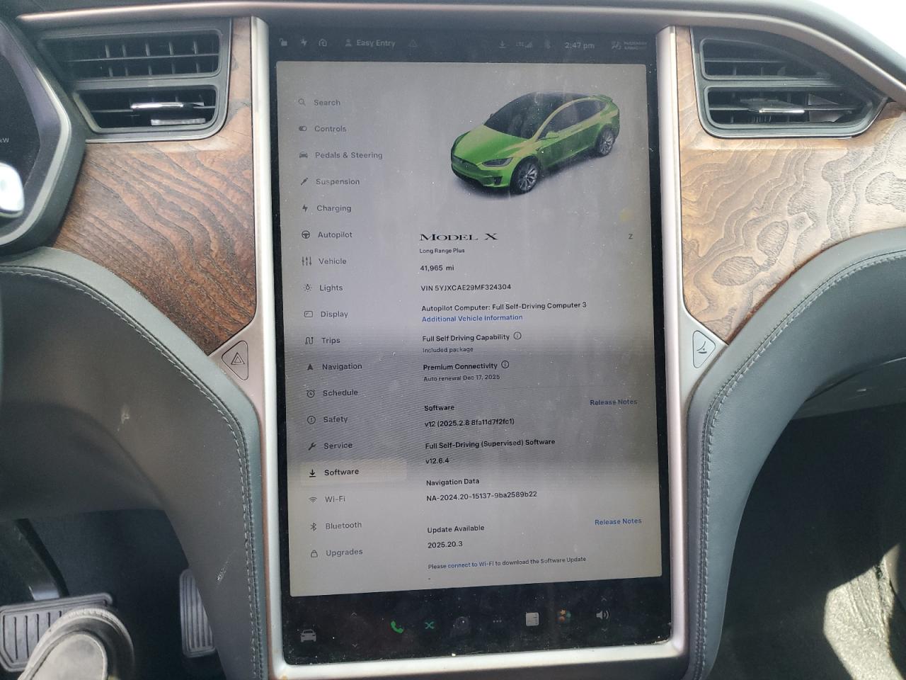 2021 Tesla Model X VIN: 5YJXCAE29MF324304 Lot: 61840465