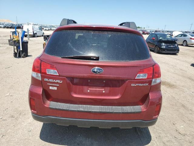  SUBARU OUTBACK 2013 Czerwony