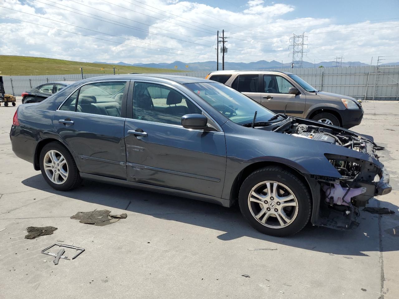HONDA ACCORD 2007 VIN JHMCM56777C003424 zdjęcie 4