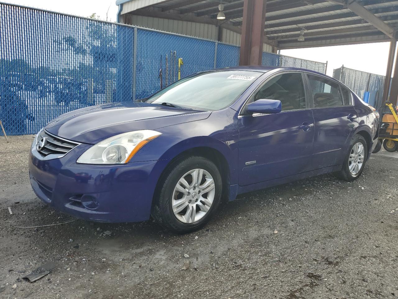 2010 Nissan Altima Hybrid de vânzare în Riverview, FL - Rear End