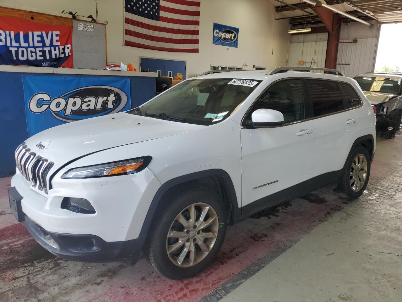 2016 Jeep Cherokee Limited en Venta en Angola, NY - Front End
