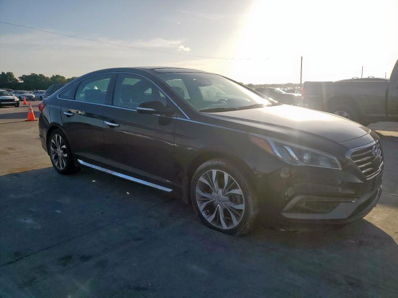 Sedans HYUNDAI SONATA 2015 Czarny
