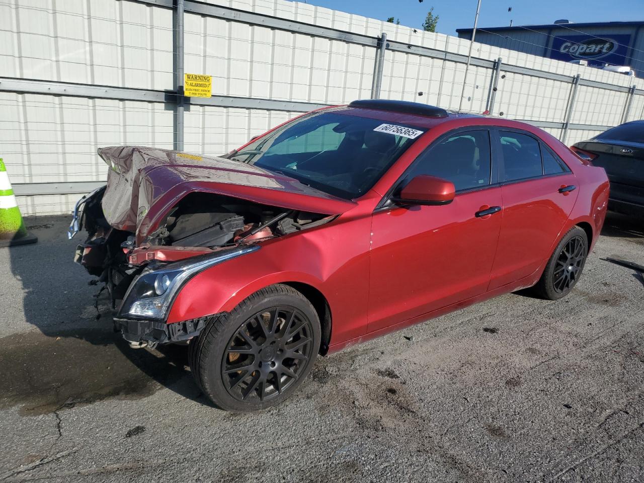 2014 Cadillac Ats იყიდება Savannah-ში, GA - Front End