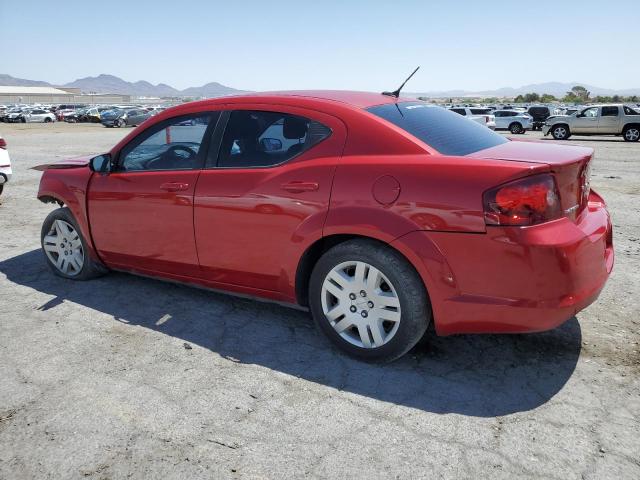 DODGE AVENGER 2014 Красный