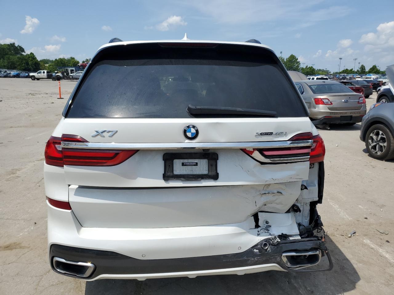 2021 BMW X7 xDrive40I VIN: 5UXCW2C01M9G34343 Lot: 61656005