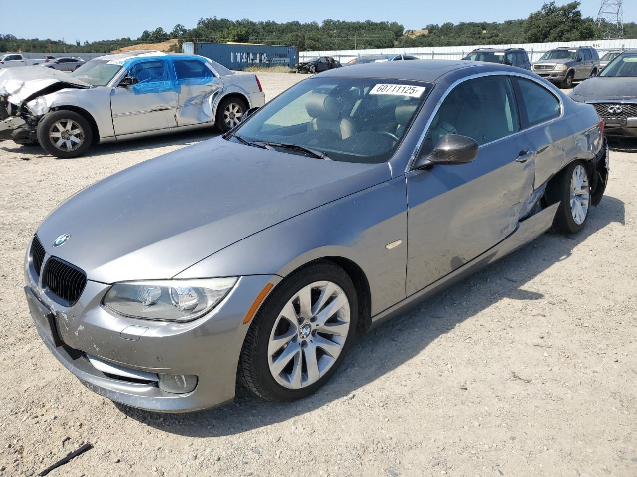 2012 Bmw 328 I Sulev na sprzedaż w Anderson, CA - Rear End