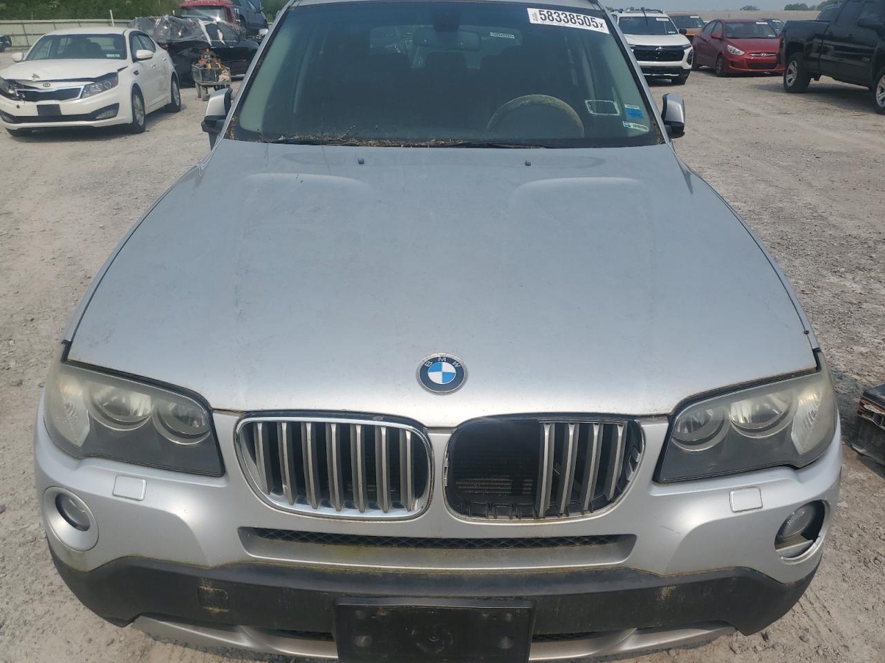2007 BMW X3 3.0Si VIN: WBXPC93477WF09850 Lot: 58338505